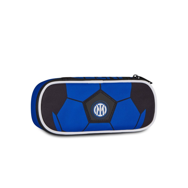 Seven portapenne ovale Round Plus Inter Our Destiny blu elettrico Seven portapenne ovale Round Plus Inter Our Destiny blu elettrico
