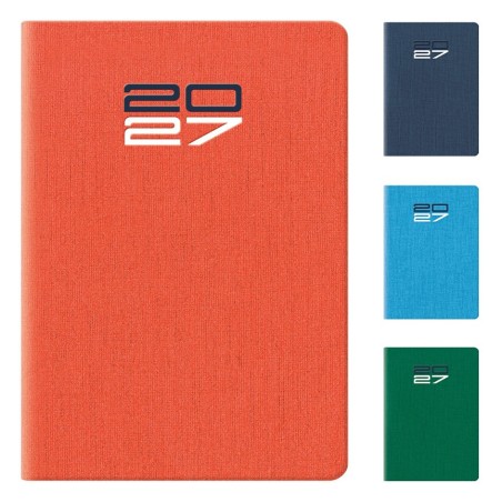 Agenda 2027 bigiornaliera 7x10 cm Caribe blu