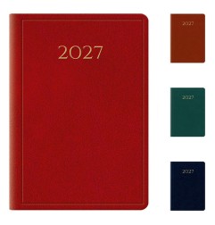 Agenda 2027 bigiornaliera 7x10 cm Madrid rosso inglese
