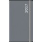 Agenda 2027 settimanale 8x14 cm Dynamic grigio con elastico Agenda 2027 settimanale 8x14 cm Dynamic grigio con elastico