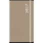 Agenda 2027 settimanale 8x14 cm Dynamic nocciola con elastico Agenda 2027 settimanale 8x14 cm Dynamic nocciola con elastico
