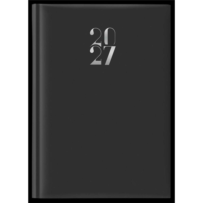 Agenda 2027 settimanale 17x24 cm Egadi nero