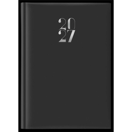 Agenda 2027 settimanale 17x24 cm Egadi nero