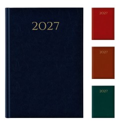 Agenda 2027 settimanale 17x24 cm Madrid blu