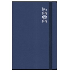 Agenda 2027 giornaliera 11x16,5 cm Dynamic bluette con