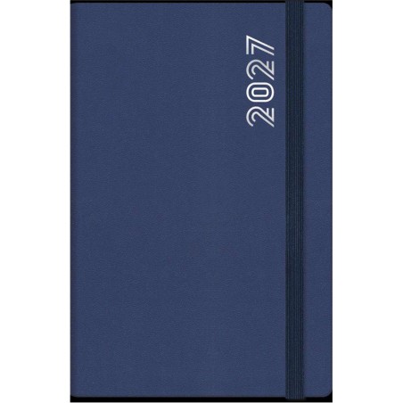 Agenda 2027 giornaliera 11x16,5 cm Dynamic bluette con