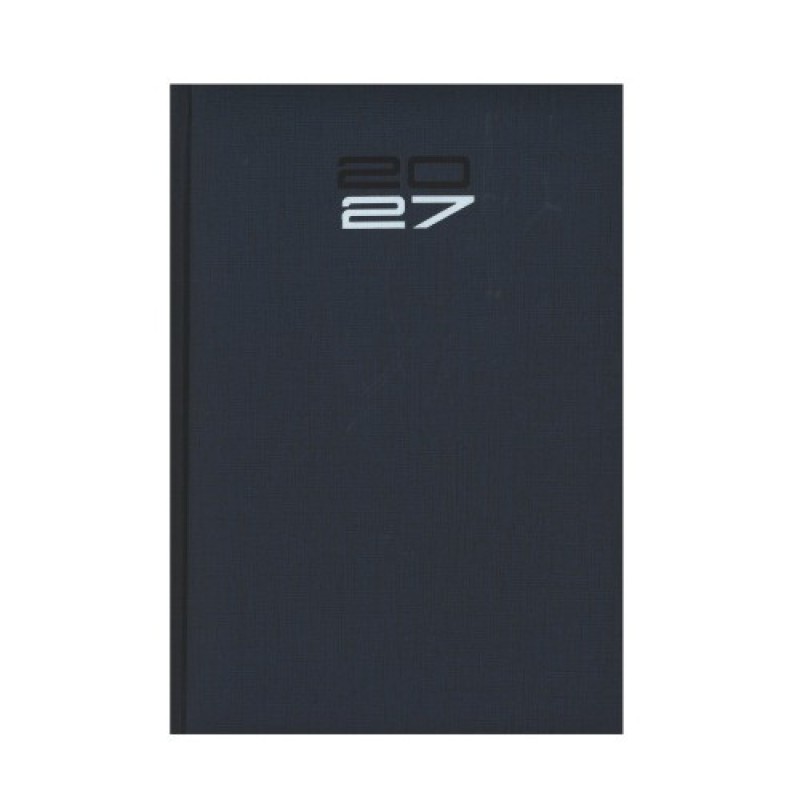 Agenda 2027 giornaliera 14,5x20,5 cm Caribe blu