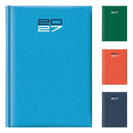 Agenda 2027 giornaliera 14,5x20,5 cm Caribe verde