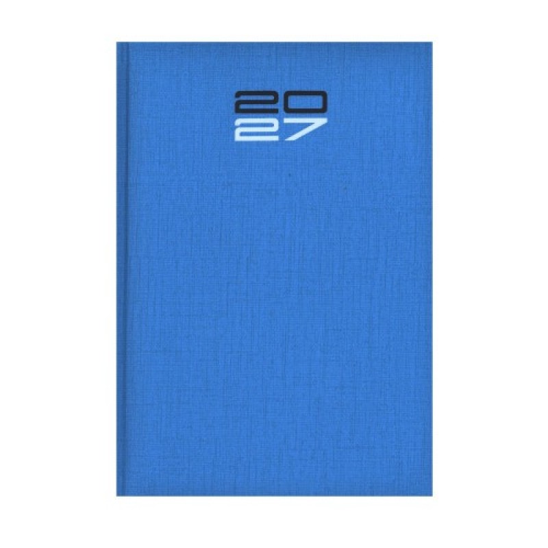 Agenda 2027 giornaliera 14,5x20,5 cm Caribe azzurro