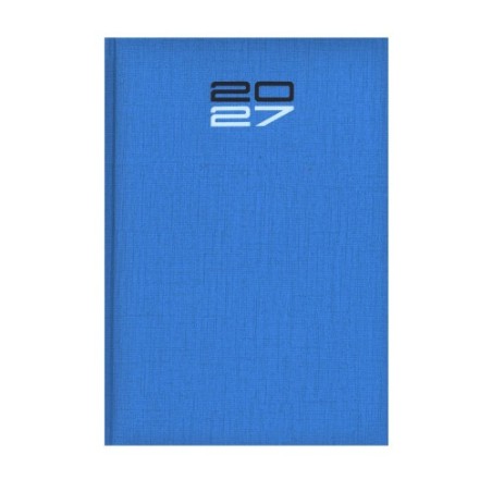 Agenda 2027 giornaliera 14,5x20,5 cm Caribe azzurro
