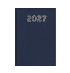 Agenda 2027 giornaliera 14,5x20,5 cm Vertigo blu