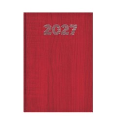 Agenda 2027 giornaliera 14,5x20,5 cm Vertigo rosso