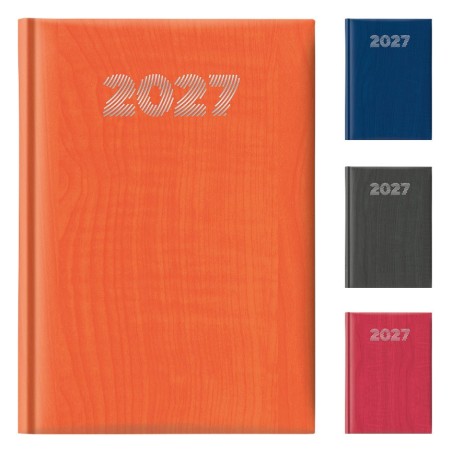 Agenda 2027 giornaliera 14,5x20,5 cm Vertigo grigio scuro