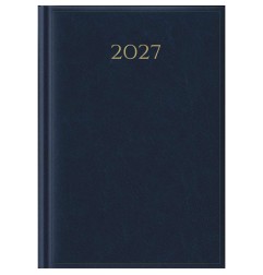 Agenda 2027 giornaliera 14,5x20,5 cm Madrid blu
