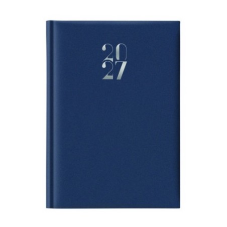 Agenda 2027 giornaliera 14,5x20,5 cm quadrettata Egadi bluette