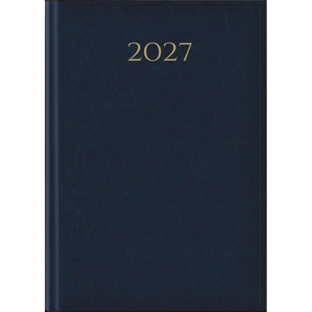 Agenda 2027 giornaliera 17x24 cm Madrid blu