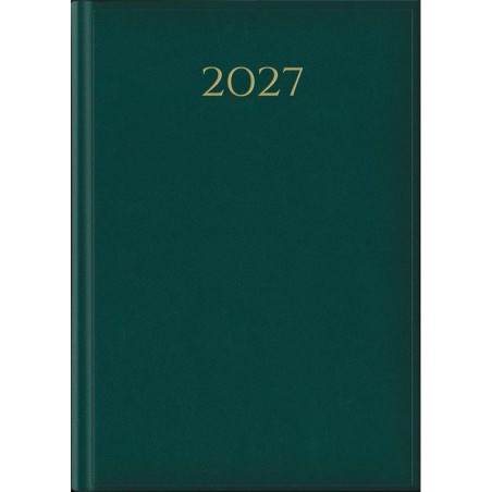Agenda 2027 giornaliera 17x24 cm Madrid verde