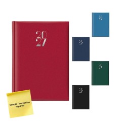 Agenda 2027 giornaliera 21x29,7 cm Egadi rubino