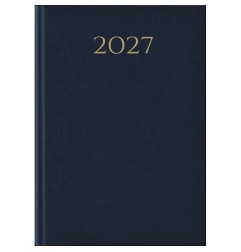 Agenda 2027 giornaliera 21x29,7 cm Madrid blu