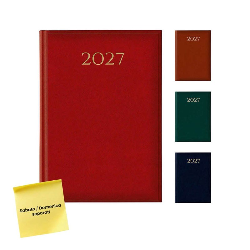 Agenda 2027 giornaliera 21x29,7 cm Madrid verde Agenda 2027 giornaliera 21x29,7 cm Madrid verde
