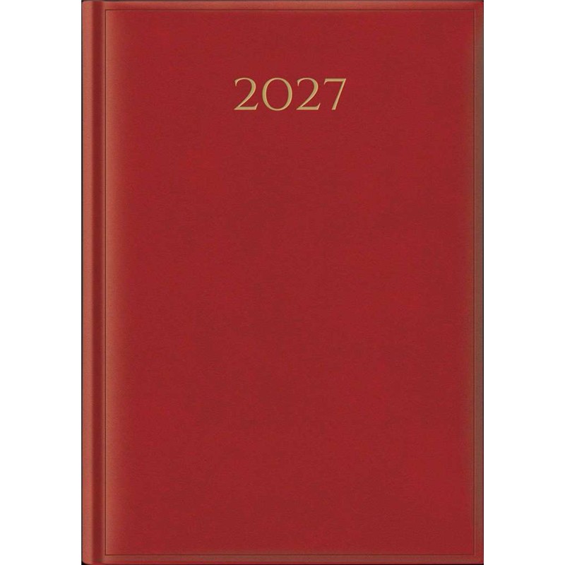 Agenda 2027 giornaliera 21x29,7 cm Madrid rosso inglese Agenda 2027 giornaliera 21x29,7 cm Madrid rosso inglese