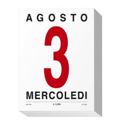 Blocco calendario 2027 da muro 12,8x17,5 cm Ministeriale