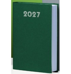 Bulk agenda bigiornaliera 2027 7x10 cm verde