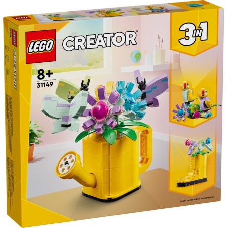 LEGO Creator 3 in 1 31149 Innaffiatoio con fiori 420 pezzi