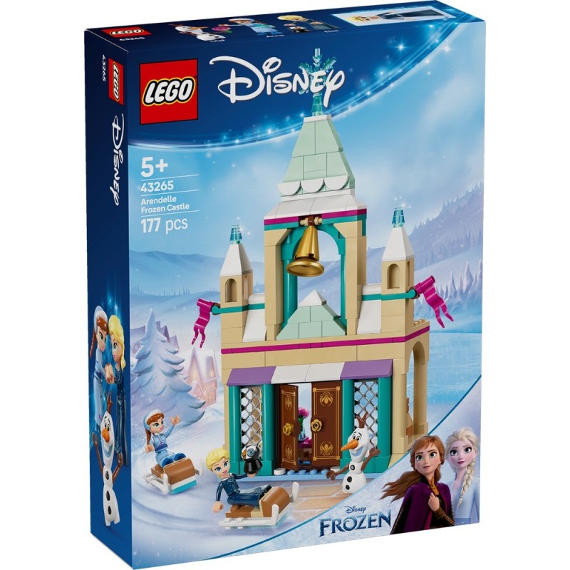 LEGO Disney 43265 Castello di ghiaccio di Arendelle di Frozen 177 pezzi