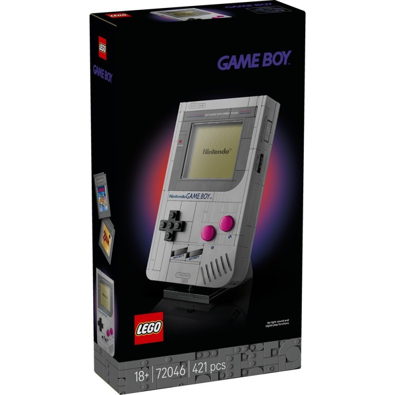 LEGO Game Boy 72046 modello da costruire 421 pezzi set per adulti LEGO Game Boy 72046 modello da costruire 421 pezzi set per adulti