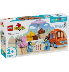 LEGO DUPLO 10458 Visita alla gelateria di Bluey 22 pezzi