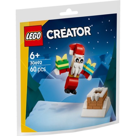 LEGO 30692 Divertimento natalizio con Babbo Natale 60 pezzi