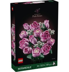 LEGO Botanicals 10374 Bouquet di rose rosa 789 pezzi