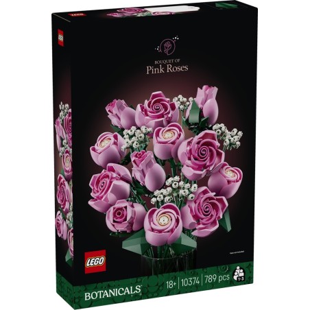 LEGO Botanicals 10374 Bouquet di rose rosa 789 pezzi