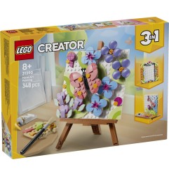 LEGO Creator 3 in 1 31390 Dipinto floreale decorativo 348 pezzi
