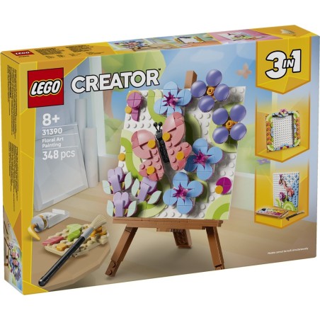 LEGO Creator 3 in 1 31390 Dipinto floreale decorativo 348 pezzi