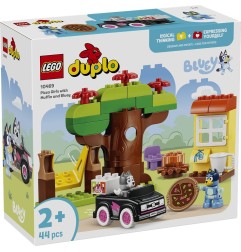 LEGO DUPLO 10469 Pizzaiole con Muffin e Bluey 44 pezzi