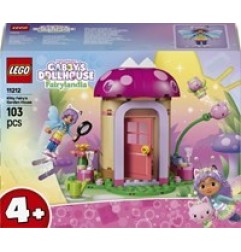 LEGO Gabby's Dollhouse 11212 casa in giardino Gattina Fatina