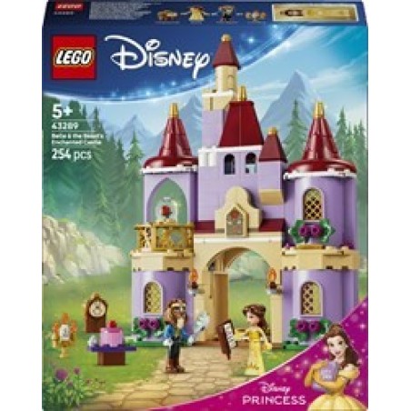 LEGO Disney Princess 43289 castello incantato della Bestia 254 pezzi