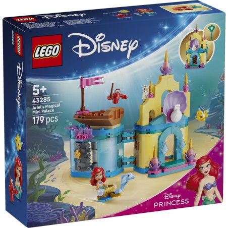 LEGO Disney Princess 43285 mini palazzo di Ariel 179 pezzi