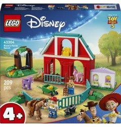LEGO Disney Pixar 43304 ranch dei cavalli Toy Story 209 pezzi