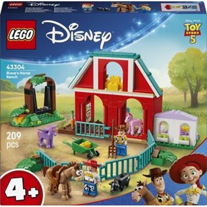 LEGO Disney Pixar 43304 Il ranch dei cavalli di Toy Story 209 pezzi LEGO Disney Pixar 43304 Il ranch dei cavalli di Toy Story 209 pezzi