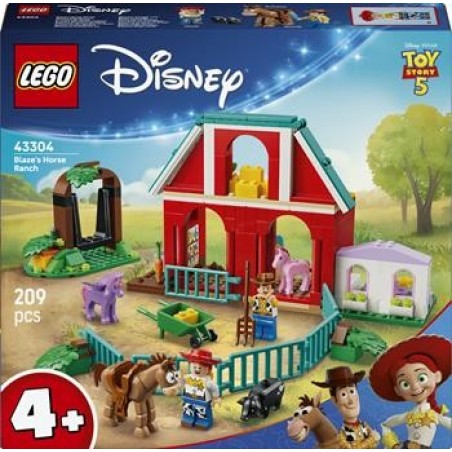 LEGO Disney Pixar 43304 ranch dei cavalli Toy Story 209 pezzi