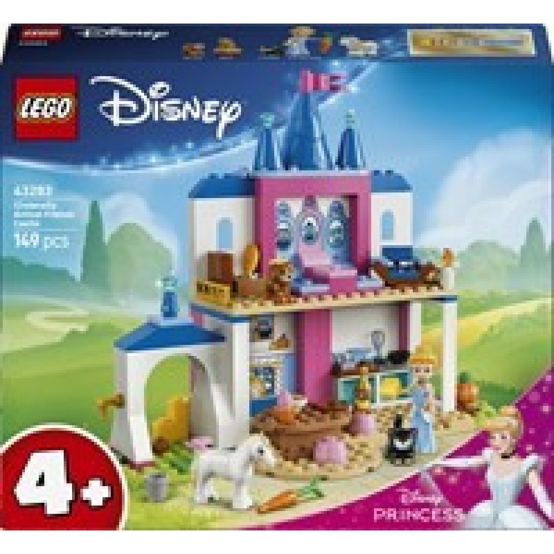 LEGO Disney Princess 43283 Il castello degli amici animali di Cenerentola 149 pezzi
