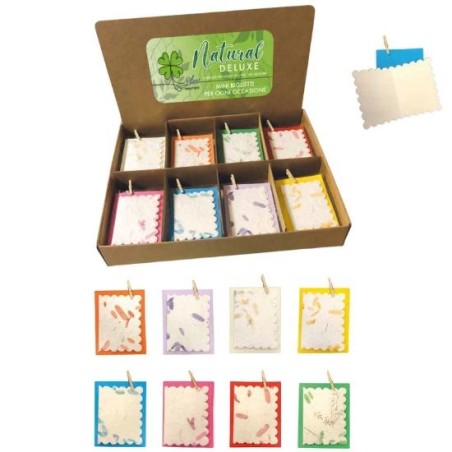 Blue World Paper biglietti mini con mollettina ED0341