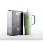 Mypiky mug termica 1200 ml con cannuccia salvia Mypiky mug termica 1200 ml con cannuccia salvia