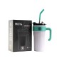 Mypiky mug termica 860 ml in acciaio con cannuccia bianca Mypiky mug termica 860 ml in acciaio con cannuccia bianca