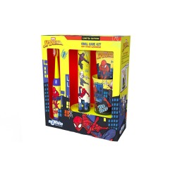 Set igiene orale Spider-Man con spazzolino, dentifricio e bicc
