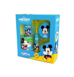 Set igiene orale Mickey Mouse con spazzolino, dentifricio e bi