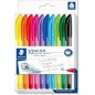 Staedtler Penna a sfera 4320 MC10 Tappo 10PZ Col Staedtler Penna a sfera 4320 MC10 Tappo 10PZ Col